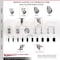 Service Caster 3.5 Inch 316SS Gray Polyurethane 1/2 Inch Threaded Stem Caster Lock Brake, 2PK SS316TSTTL20S3514-PPUB-121315-2-S2 - alternate 5